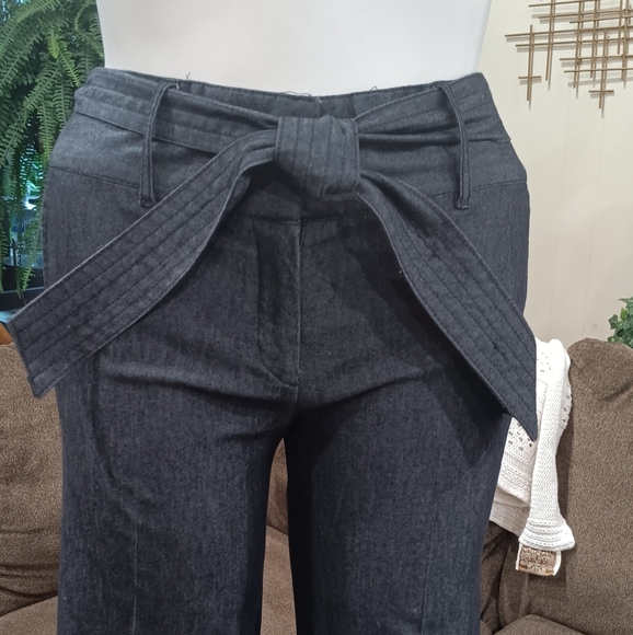 Dark Wash Wide-Leg Sailor Jeans by Kenar - Picture 9 of 9